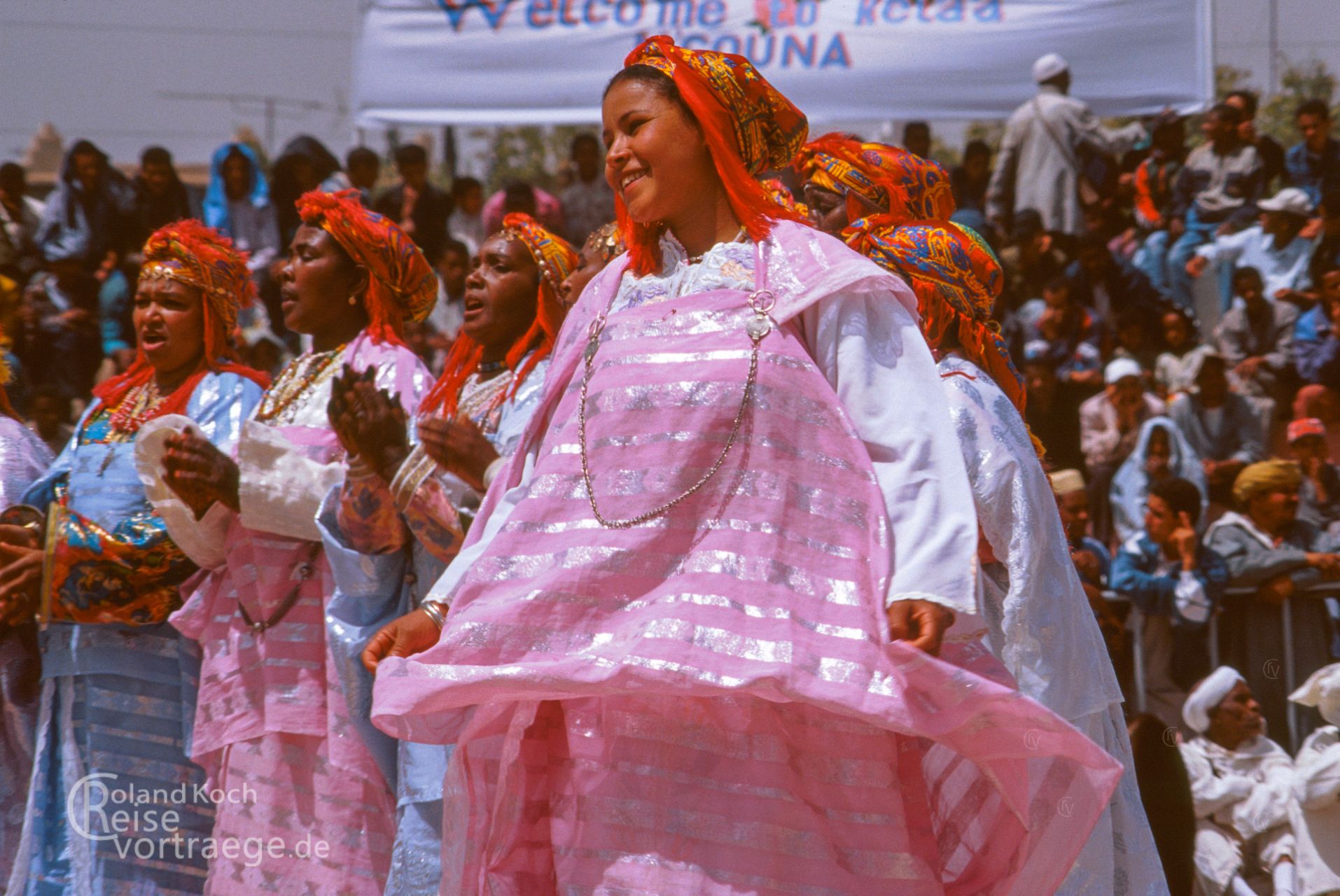 Rosenfest in El-Kelâa M’Gouna, Dades Valley